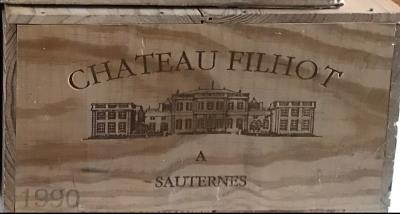 Inspection photo for Chateau Filhot Sauternes - 1990 