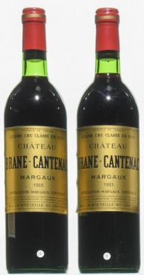 Inspection photo for Chateau Brane-Cantenac Margaux - 1983 