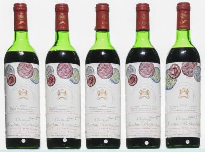 Inspection photo for Chateau Mouton Rothschild Pauillac - 1978 