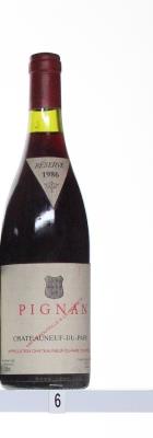 Inspection photo for Chateau Rayas Pignan Chateauneuf du Pape - 1986 
