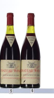Inspection photo for Chateau Rayas Reserve Chateauneuf du Pape - 1988 