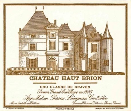 Chateau Haut-Brion Pessac-Léognan Premier Grand Cru Classé