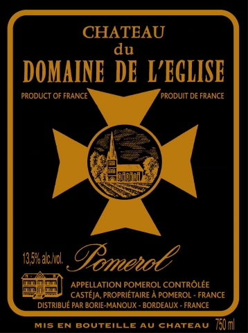 Chateau du Domaine de lEglise Pomerol