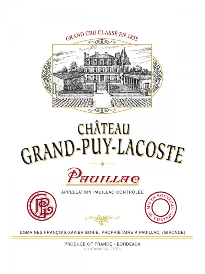 Chateau Grand Puy Lacoste Pauillac Cinquieme Cru