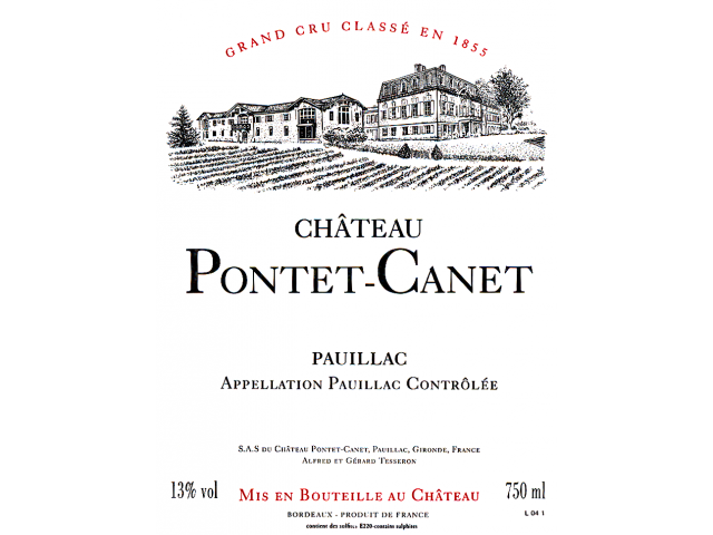 Chateau Pontet Canet Pauillac Cinquieme Cru