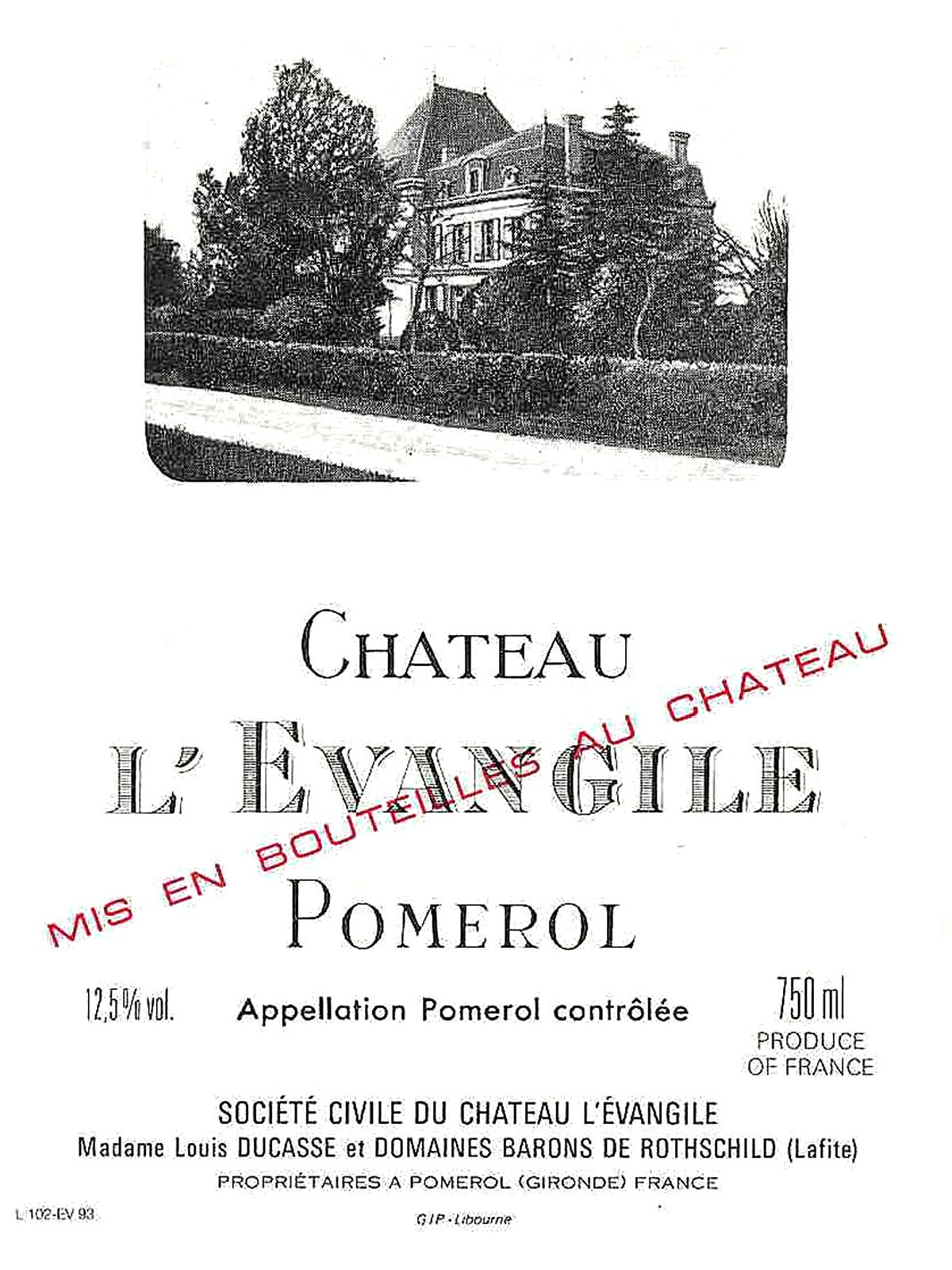 Chateau lEvangile Pomerol