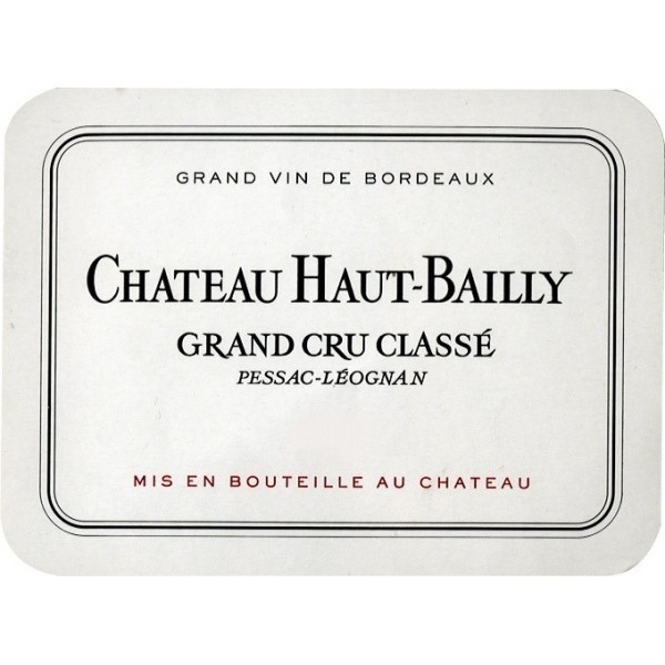 Chateau Haut Bailly Pessac Leognan Grand Cru Classe