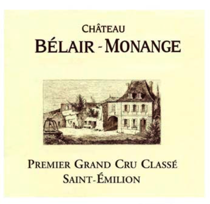 Chateau Belair-Monange Saint-Emilion