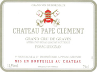 Chateau Pape Clement Blanc Pessac Leognan Grand Cru Classe
