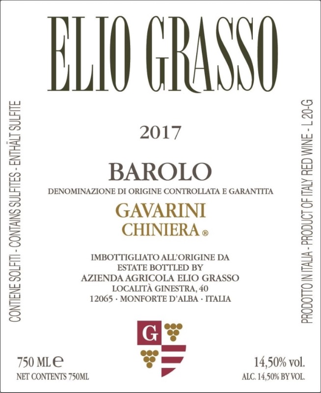 Elio Grasso Gavarini Vigna Chiniera Barolo