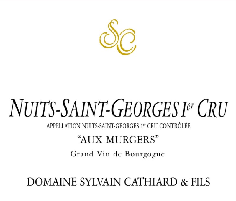 Domaine Sylvain Cathiard & Fils Nuits-Saint-Georges Aux Murgers 1er Cru
