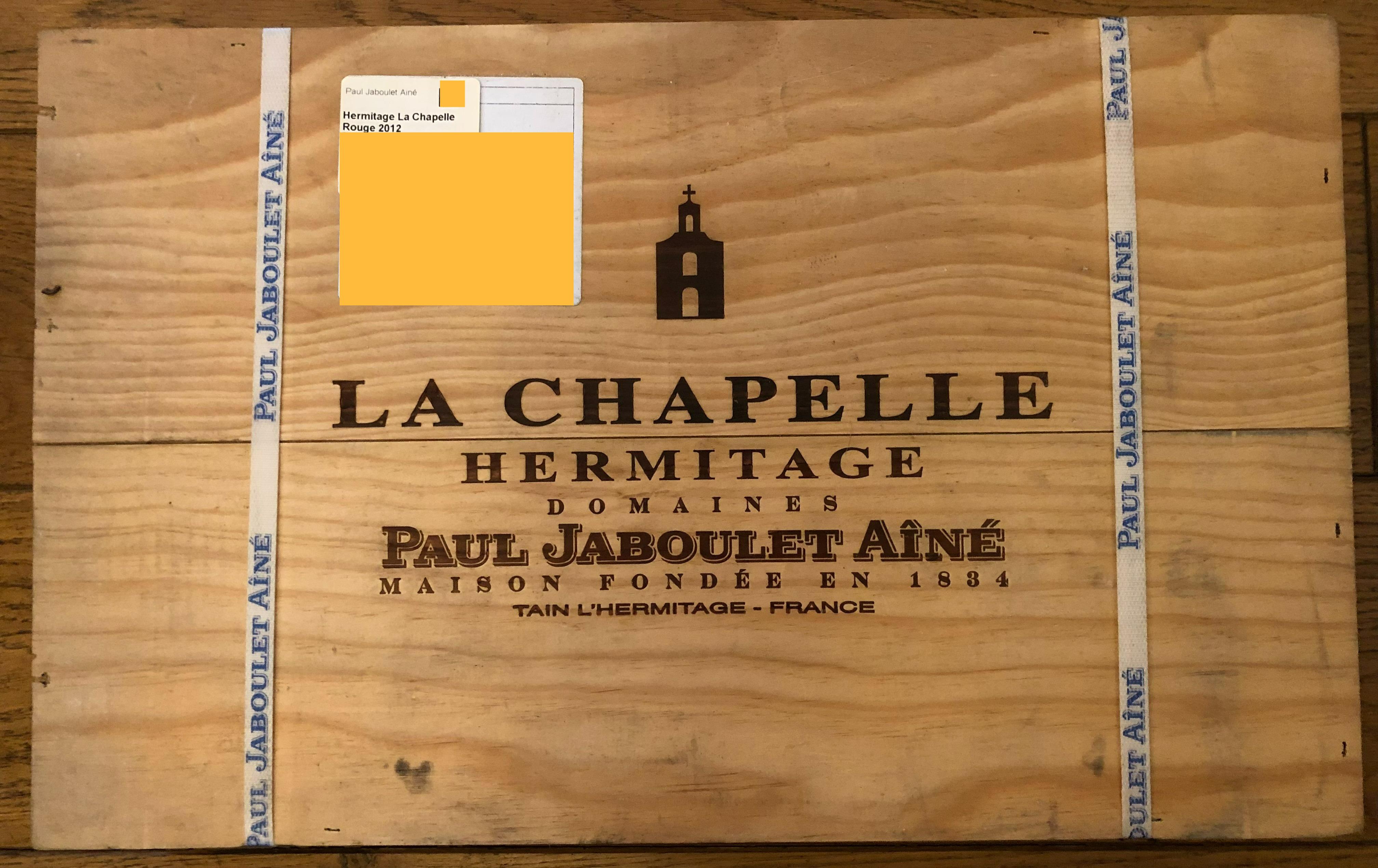 Paul Jaboulet Aine La Chapelle Hermitage