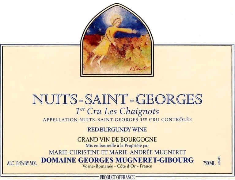 Domaine Georges Mugneret Gibourg Nuits-Saint-Georges Les Chaignots Premier Cru