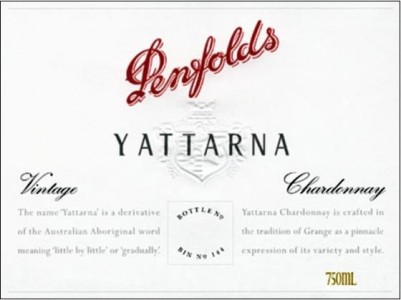 Penfolds Yattarna Bin 144 Chardonnay
